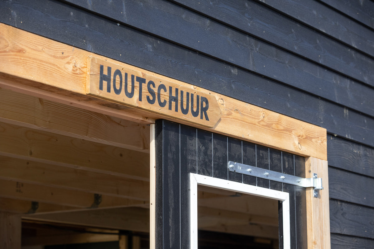 De houtschuur